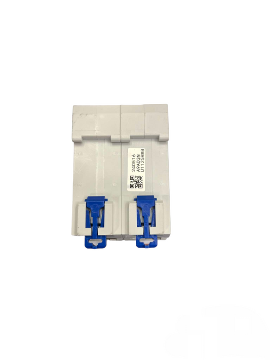 Royu miniature circuit breaker 220V with dual blue toggle switches for electrical safety