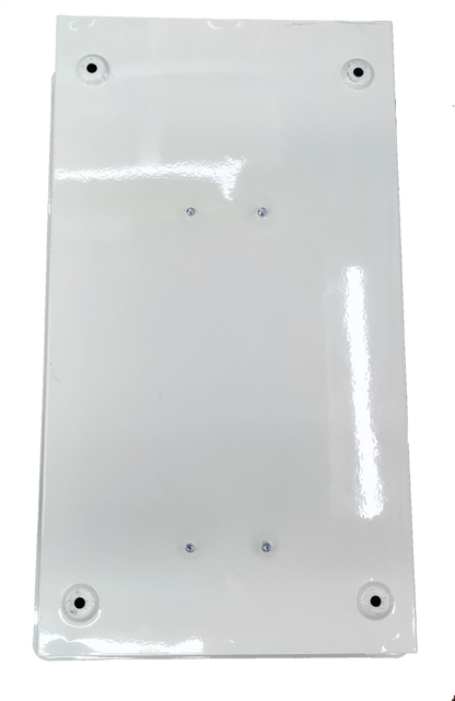 White metal enclosure for Panel Board 125A 2Pole Main Miniature electrical circuitry part