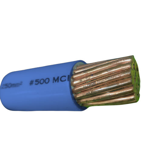 Royu THHN Wire 250mm Stranded blue insulated cable with exposed copper stranded conductor for electrical wiring