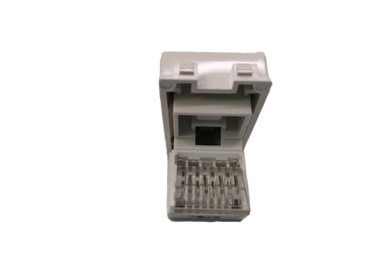 Royu Telephone Modular Jack RWX1 white telephone connector jack for wires and adapters