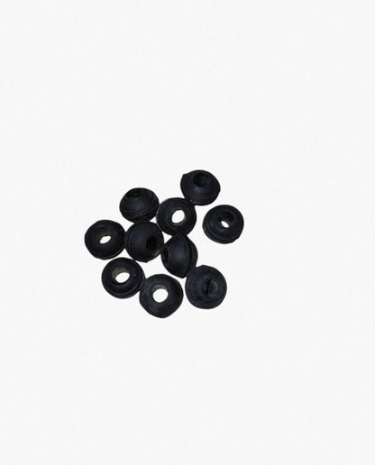 Black Rubber Gromet 1.5CM cable management pieces from China for protecting and organizing wires