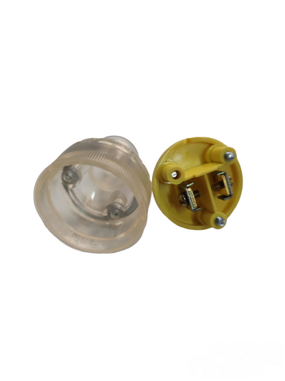 Omni 10A Rubber Plug 250V AC with durable design for reliable electrical connections