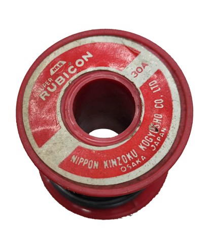 Rubicon 30A Fuse Link in Red with Durable Construction for Electrical Applications