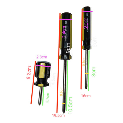 Rubicon 7pcs Screw Driver Set featuring various sizes for versatile hand tool use