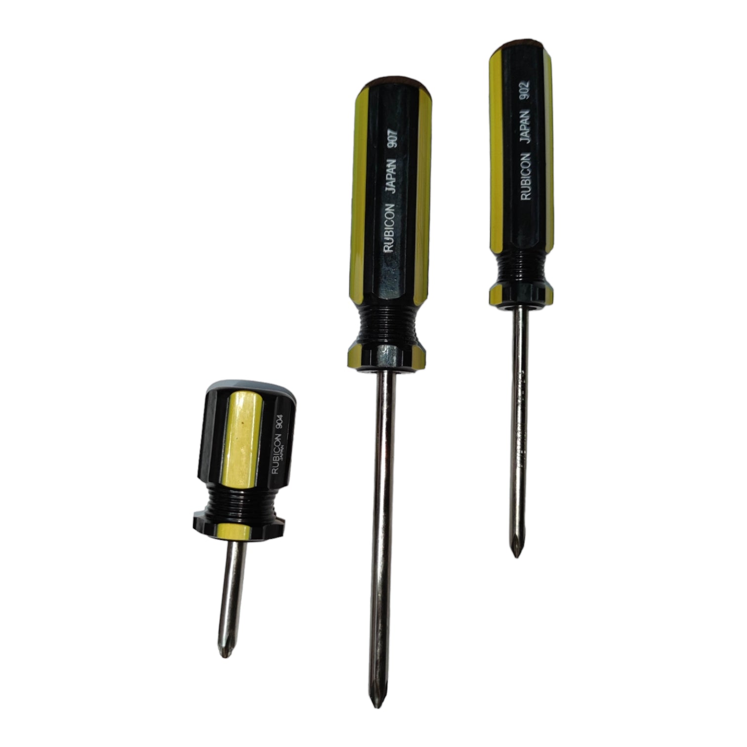 Rubicon 7pcs Screw Driver Set featuring durable handles and precision tips for various tasks