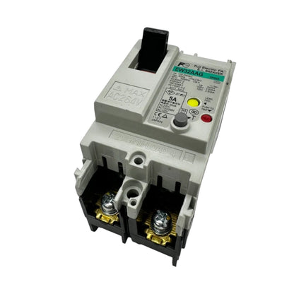 Fuji 10A 2P Earth Leakage Circuit Breaker 30mA 2.5KAIC 220V G Twin Breaker Series E EW32AAG-CE 2P 10A
