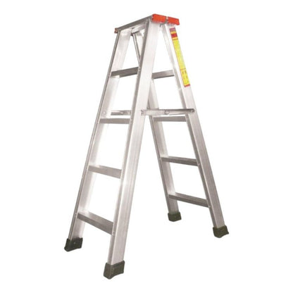 Tailee 5 Step Double Sided A Type Ladder aluminum folding step ladder with non slip feet for home use