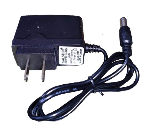 Grippes AC DC adaptor 12V 1A Crown Plug for powering various electronic devices