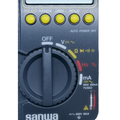 Sanwa CD800a Digital Multimeter LCD 6000 Counts 0.7% Accuracy Made in Japan