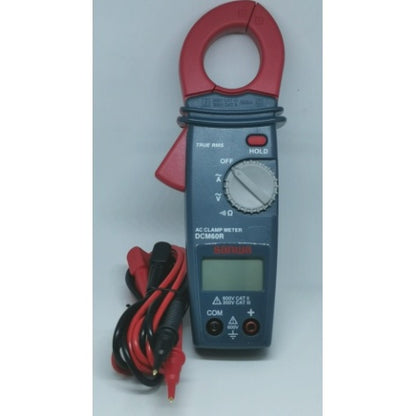 SANWA DCM60R clamp meter 60A with probes for measuring AC current and voltage