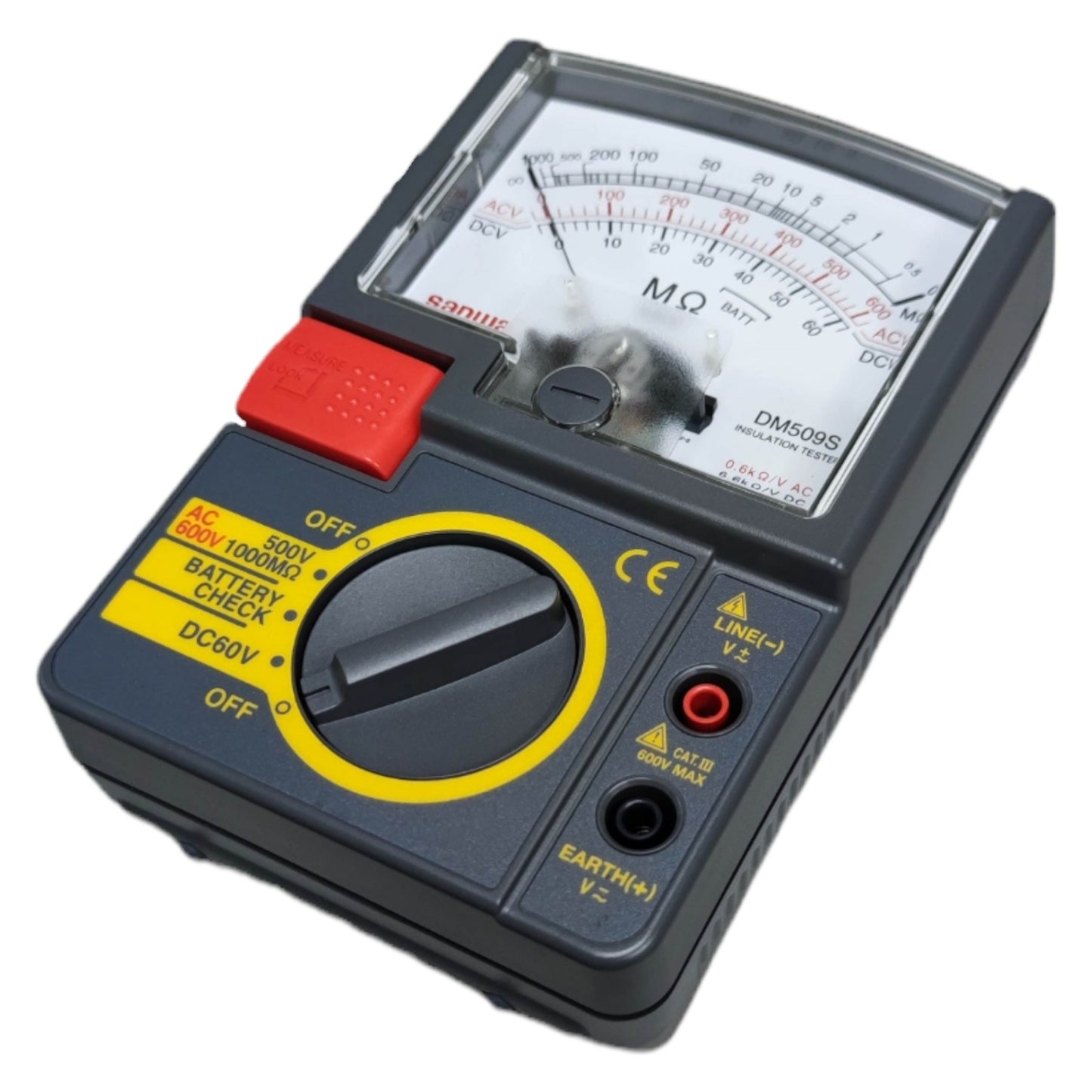Sanwa Analog Insulation Tester DM509S Resistance Tester 500V AC