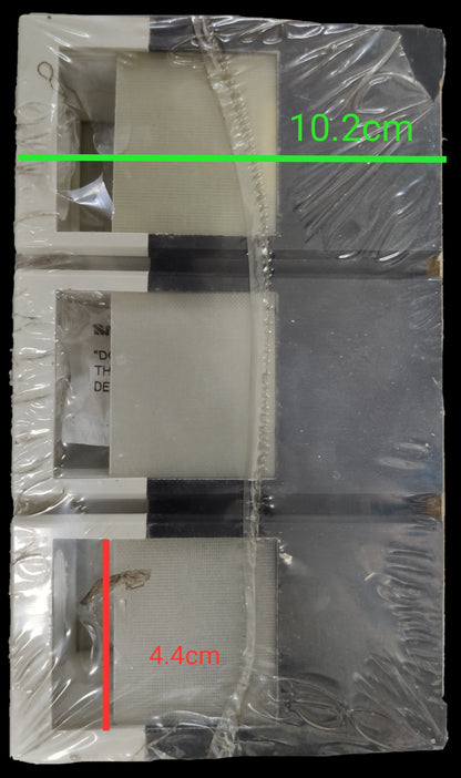 Sassin 630A Circuit Breaker 3 Phase Industrial electrical component wrapped in clear protective plastic