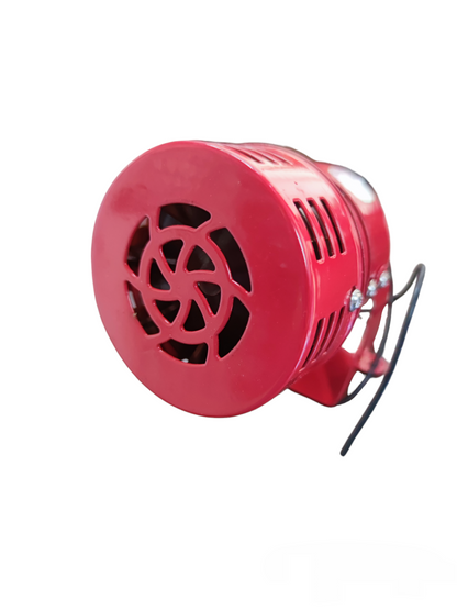 Sassin Mini Siren 220V Red 3S-MS190 red alarm siren for CCTV and security systems