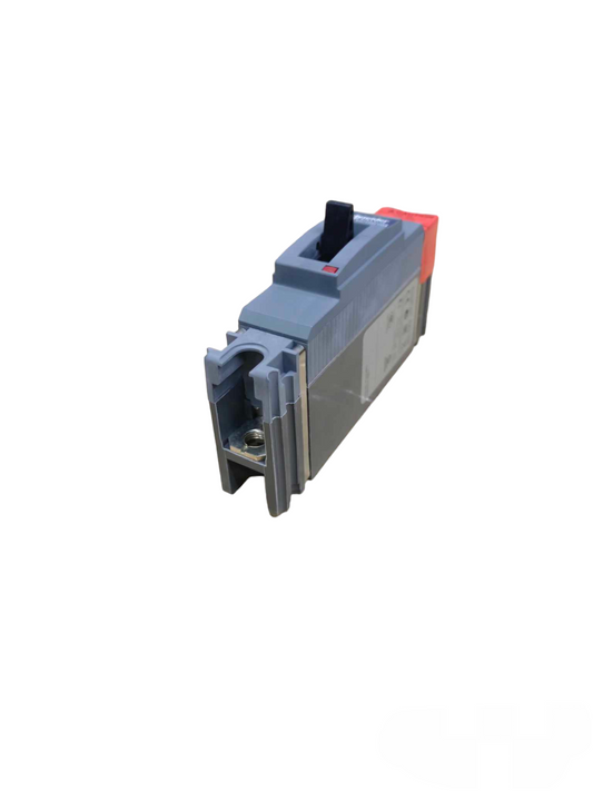 Schneider 15A 1 Pole Industrial Circuit Breaker 25KAIC with gray and red housing for electrical protection