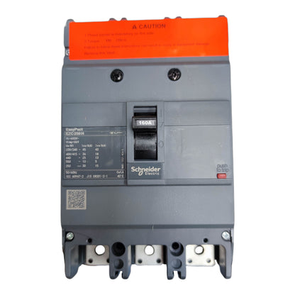 Schneider 160A 3 Pole Industrial Circuit Breaker for Reliable Electrical Protection