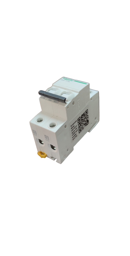 Schneider 16A Miniature Circuit Breaker 6KAIC compact electrical protection device in white