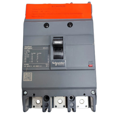 Schneider 200A 3 Pole Industrial Circuit Breaker with EasyPart technology for electrical safety