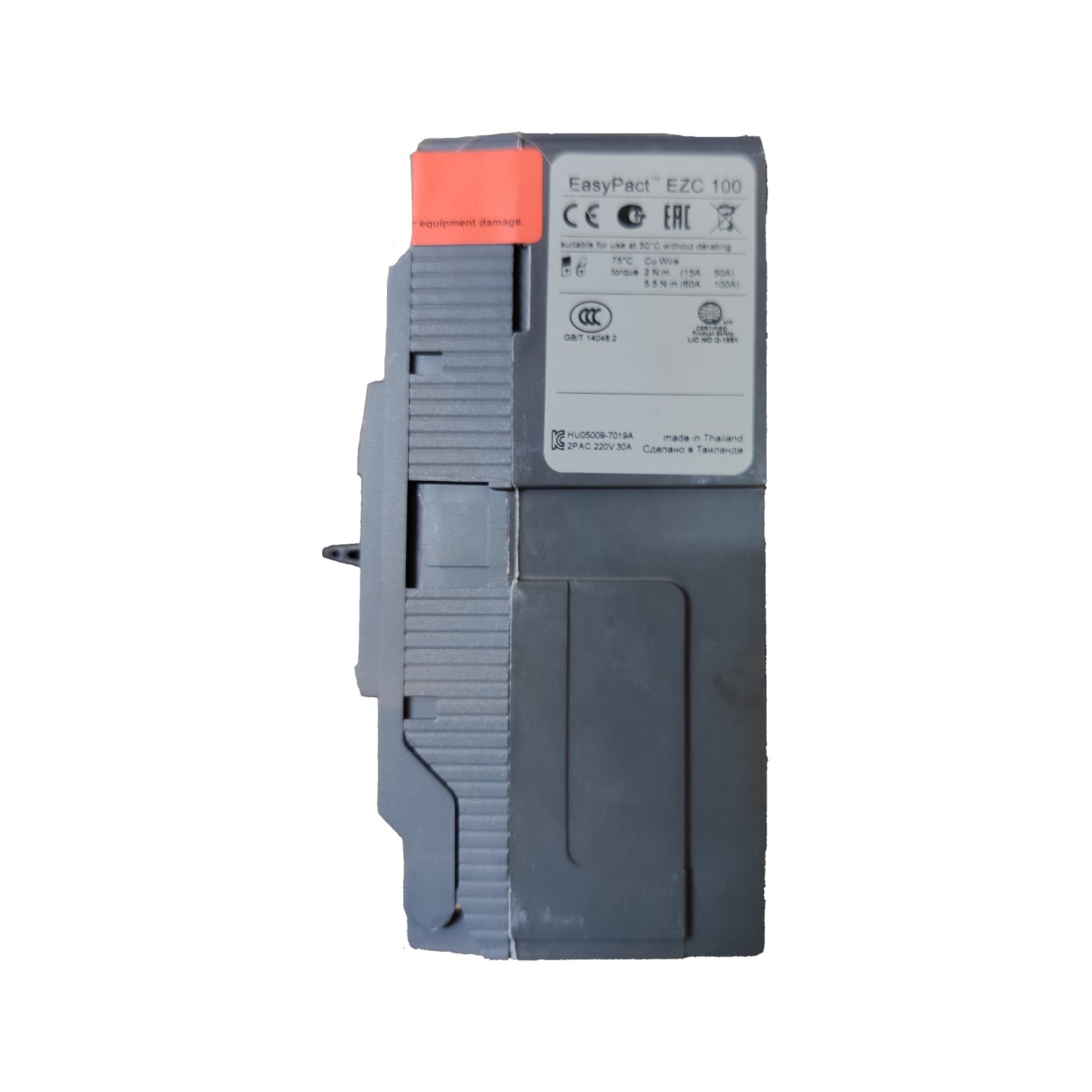 Schneider 40A 2 Pole Breaker Industrial Easy Pact with safety certifications and durable design