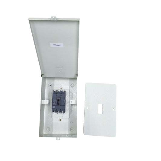 Schneider 40A 3 pole MCCB weatherproof enclosure with removable cover for durable electrical protection