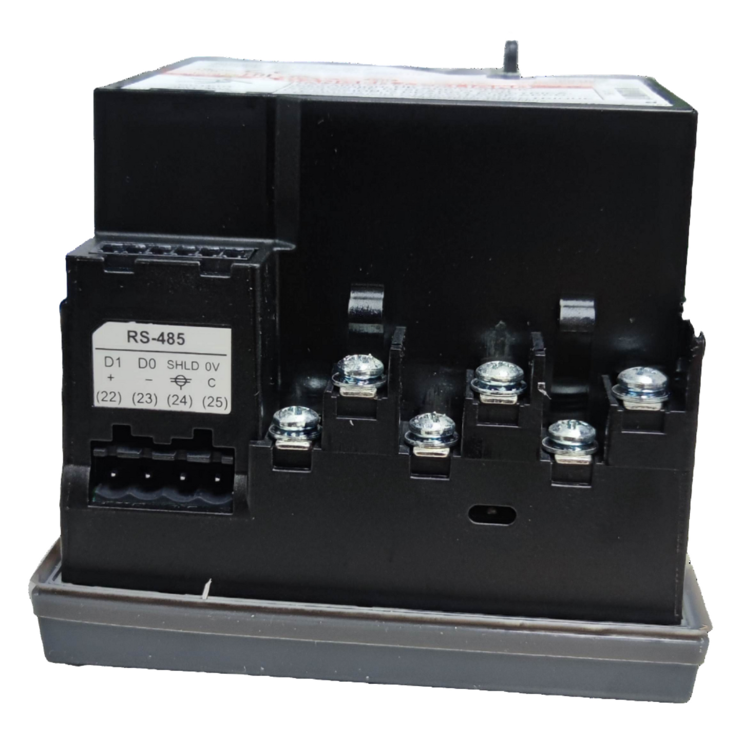 Schneider digital power meter with multiple connection terminals for efficient electrical testing