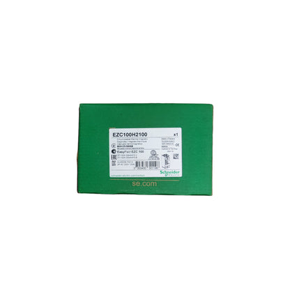 Schneider 100A 2 Pole Breaker Industrial Easy Pact in green packaging box for electrical circuitry