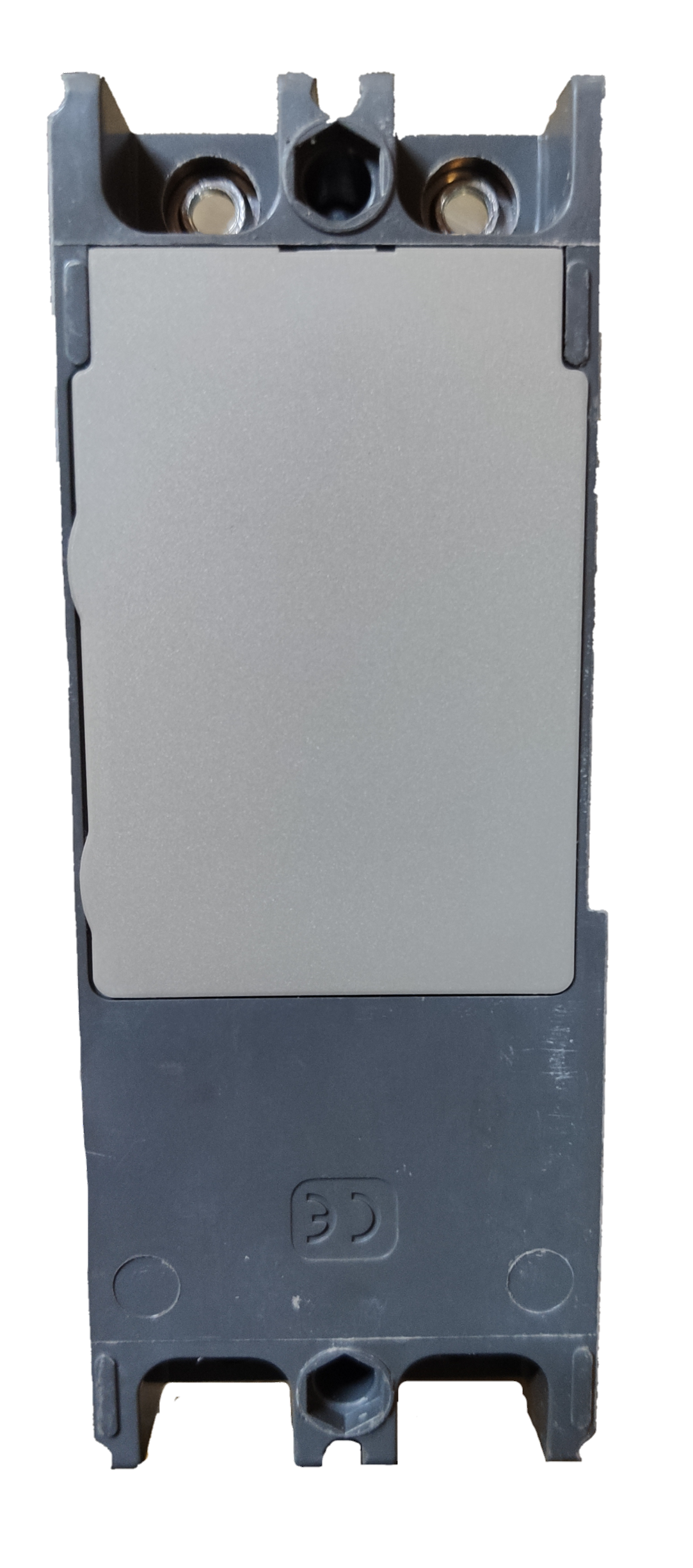 Schneider 20A 2 Pole Breaker Industrial Easy Pact circuit breaker in black and grey