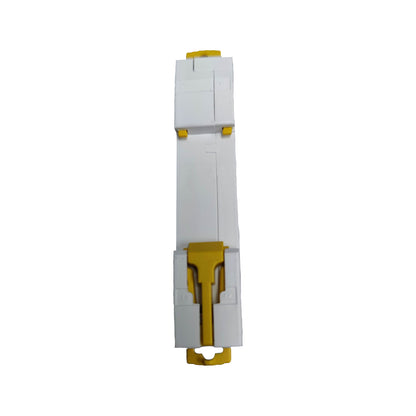 Schneider 63A Miniature Circuit Breaker 1 Pole in white and yellow for electrical safety
