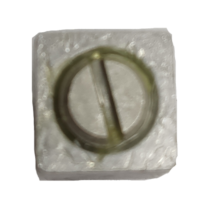 Schneider mechanical lugs for 50A EZC breakers electrical circuitry part close-up