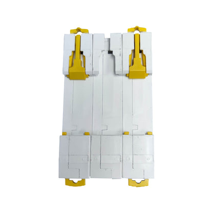 Schneider Miniature Circuit Breaker 40A 3 Pole in white with yellow handle for electrical safety