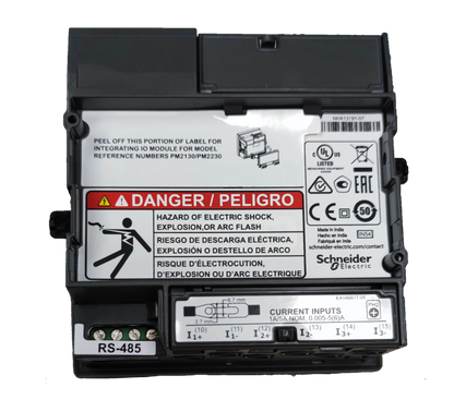 Schneider Power Meter METSEPM2130 Easy Logic electrical trade tool with RS-485 and current inputs