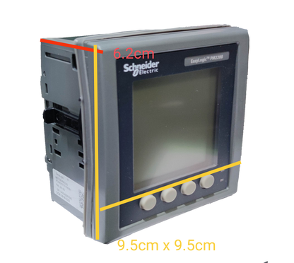 Schneider Power Meter METSEPM2220 48-277VAC with digital display and four control buttons