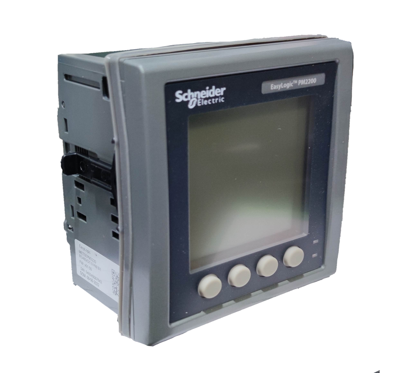 Schneider Power Meter METSEPM2220 48-277VAC electrical trade tool with digital display and control buttons