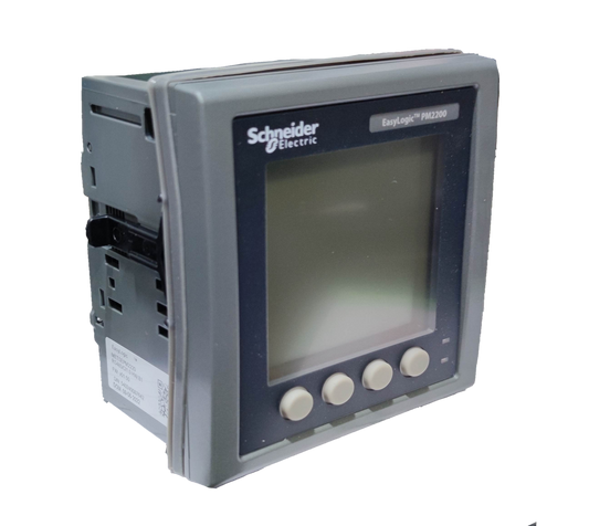 Schneider Power Meter METSEPM2220 48-277VAC electrical trade tool with digital display and control buttons