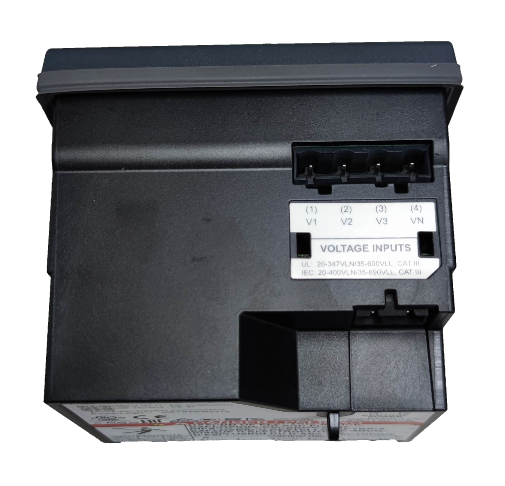 Schneider Power Meter METSEPM5310 electrical trade tool with voltage inputs and black casing