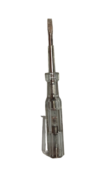 Transparent electrical screw driver made in Japan Rubicon with a durable design for precise work