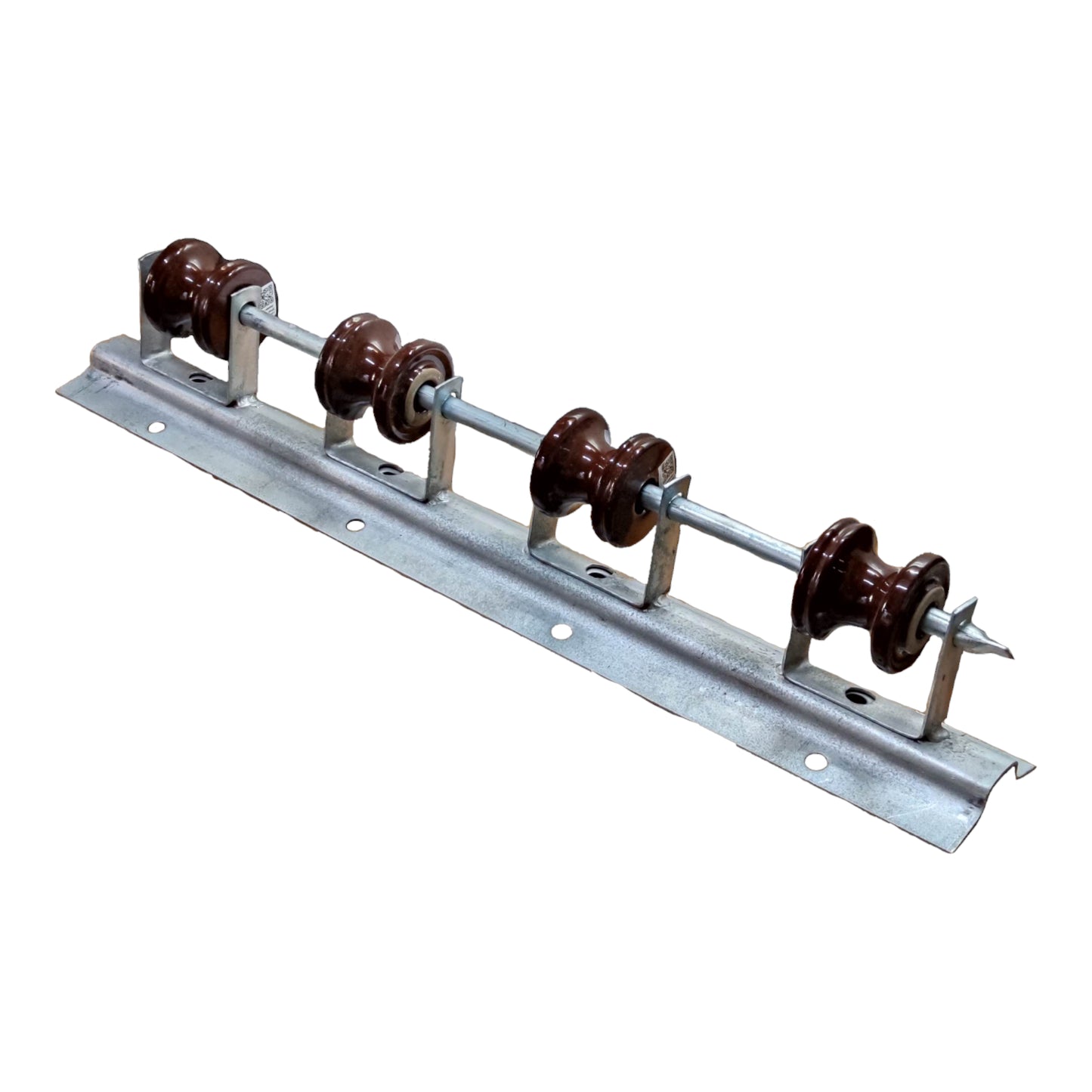Secondary Rack 4 Wire with Spool Insulator Galvanize Steel for Cable Management