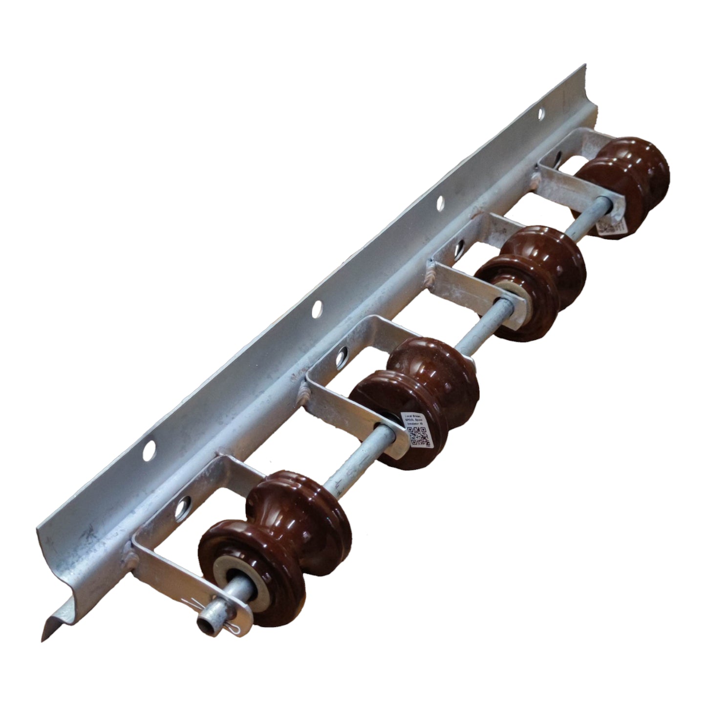 Secondary Rack 4 Wire with Spool Insulator Galvanize Steel for Cable Management