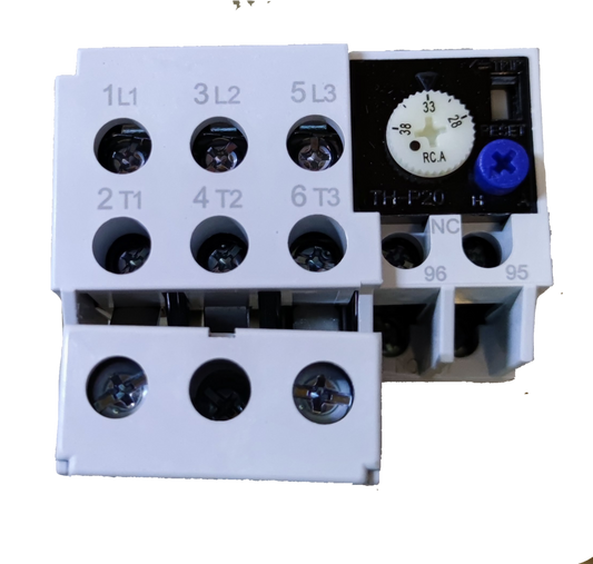 SHIHLIN Overload Relay 33A electrical circuitry part with adjustable dial and multiple connection terminals