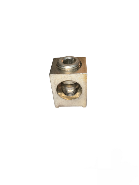 Siemens Mechanical Lug 1 Holes AWG 6 metal electrical connector component