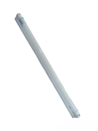 Ecolum single ended LED fluorescent tube 220V with white finish for energy-efficient lighting