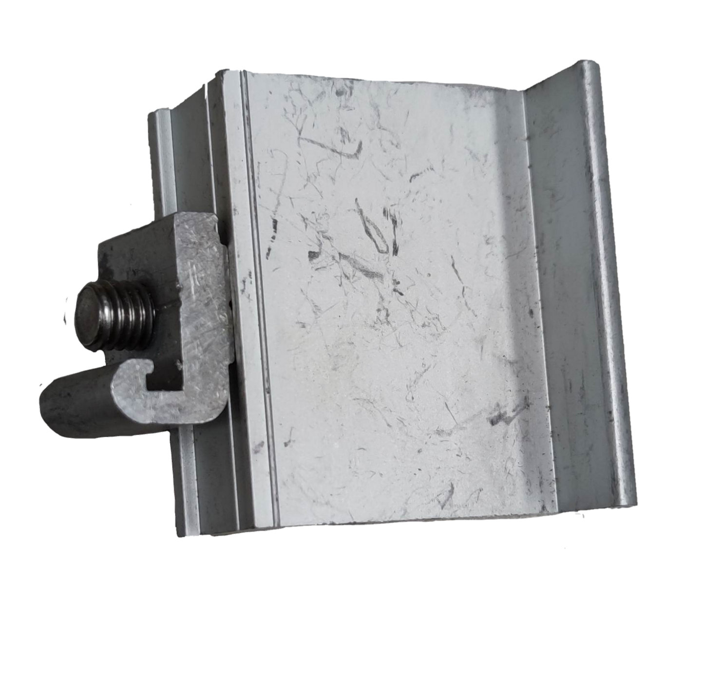 Electx solar panel end clamp 50mm made of durable aluminum for secure solar panel installation