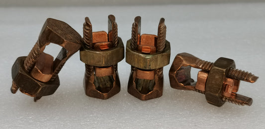 Local electrical circuitry parts Solderless Connector 1 Bolt 22-50MM copper connectors with threaded bolts