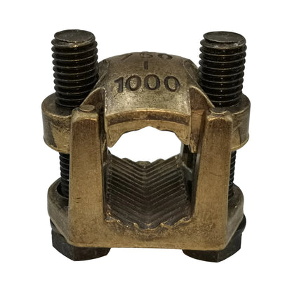 Solderless Connector Double Bolt 380mm - 500mm Copper 750-1000MCM