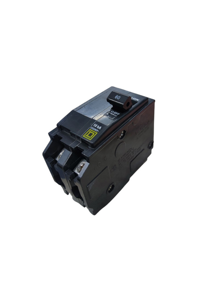 Square D 60 Amp Circuit Breaker 2Pole Plug In with compact design for reliable electrical safety