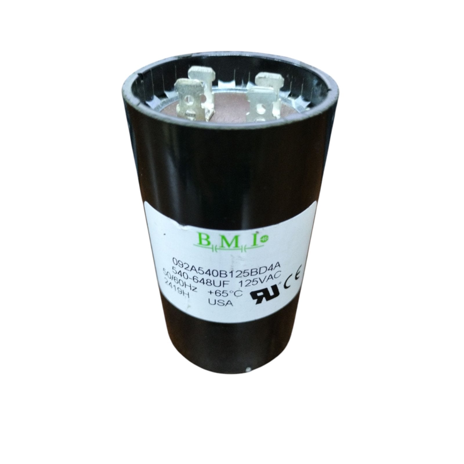 BMI Starting Capacitor 540-648UF for reliable electrical performance in various applications