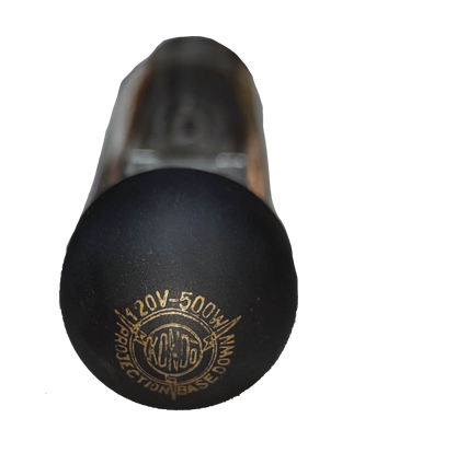 Sylvania 500W 120V B22 Projector Lamp showing the base and clear glass design for high-quality lighting