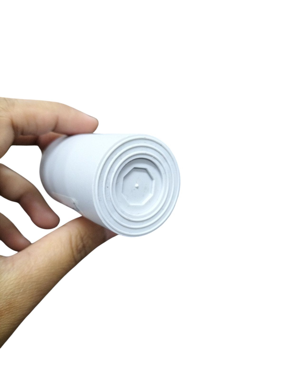 Syscap 250 VAC Running Capacitor with a cylindrical white design for electrical applications