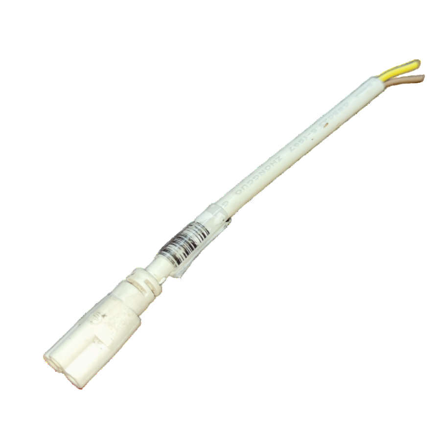 T-5 AC cord connector 3 pin with three wires for secure electrical connections