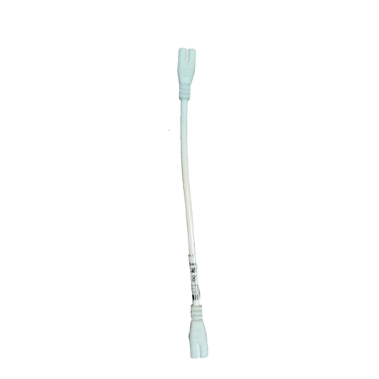 T5 AC cord connector with dual ends for electrical connections in various applications