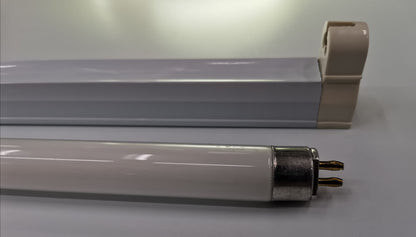 T5 colored fluorescent lamp 220V tube with white plastic holder for Firefly and China fluorescent tubes